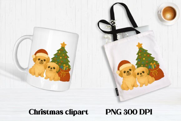 Download Christmas Knitted Dog Clipart PNG Design - Dog Collection