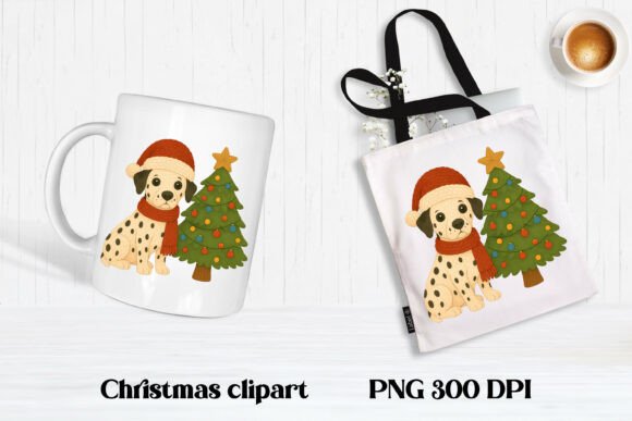 Download Christmas Knitted Dog Clipart PNG Design - Dog Collection